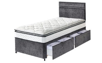 Airspring - Keswick 800 Luxury Pillowtop Single 2 Drawer - Divan
